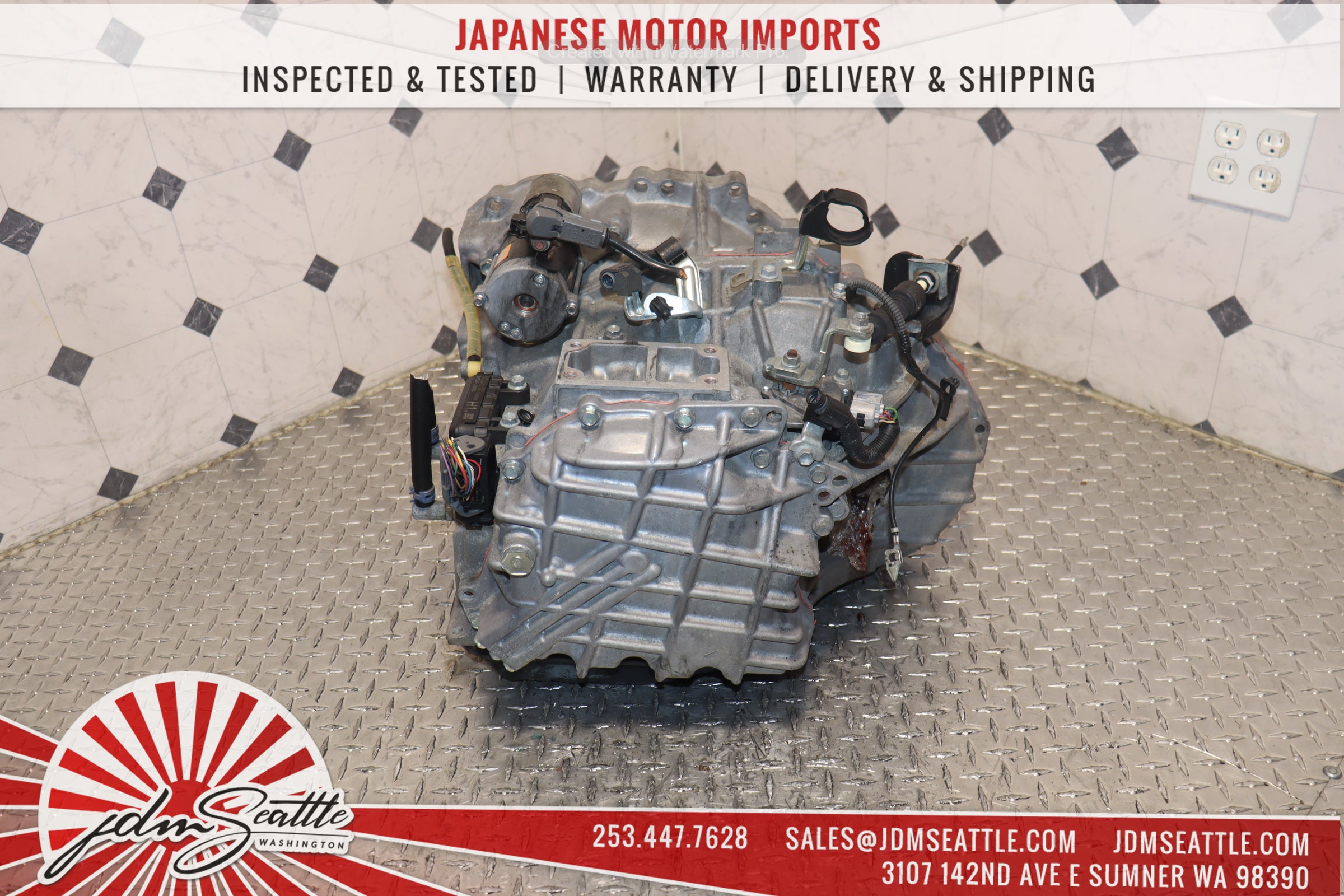 JDM 2GR 3.5L FWD Transmission for 2007-2018 Toyota Camry, 2008-2018 Avalon, 2009-2017 Venza, 2011-2016 Sienna & Lexus RX350/ES350 - Perfect for Engine Replacement & Performance Upgrades