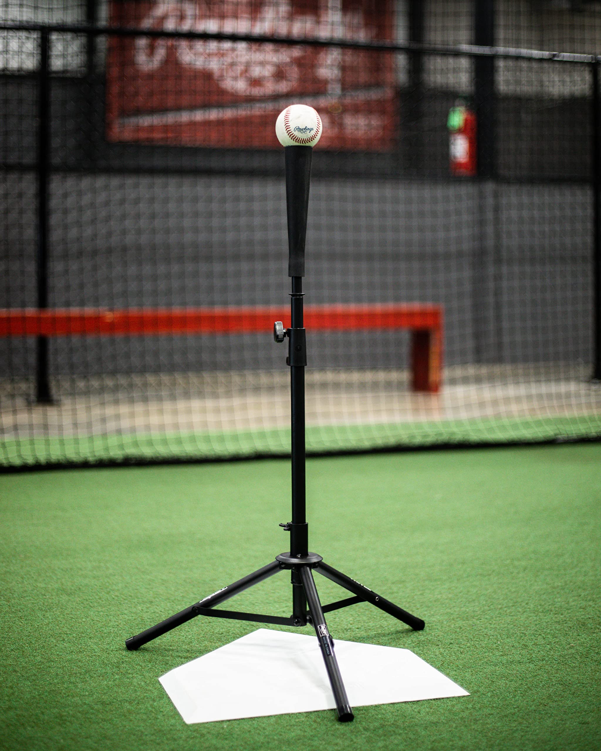 Rawlings Tripod Travel Tee - Portable Baseball Batting Tee for Practice | Perfect for Backyard, Field & Travel Training