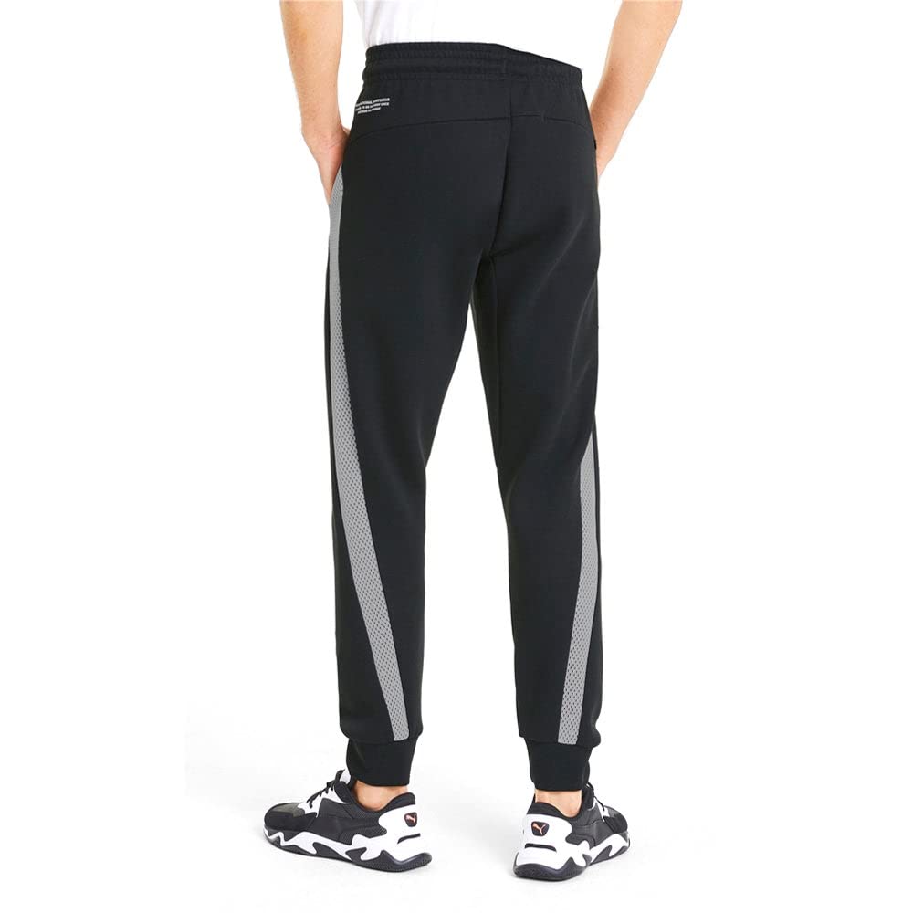 **Puma Men's Avenir Pants Classic Fit - Medium, Black | Comfortable Casual & Workout Pants for Running, Gym & Everyday Wear**