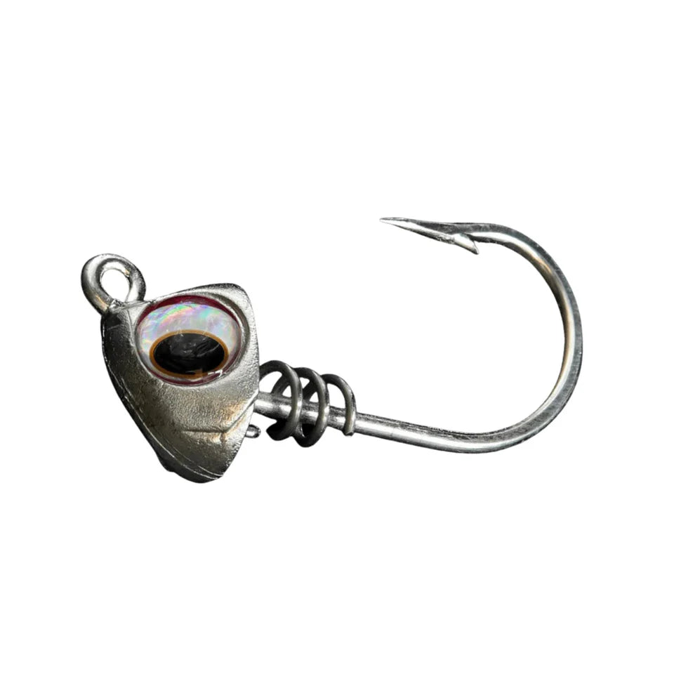 NLBN 5 Inch Jig Heads for Bass Fishing - Premium Saltwater & Freshwater Fishing Lures for Trout, Walleye, and Crappie | Perfect for Casting, Trolling, and Jigging