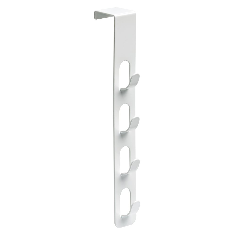 Liberty 160468 Over-The-Door Waterfall Hook (Pack of 1) - Space Saving Hanger for Bathroom, Bedroom & Closet Organization