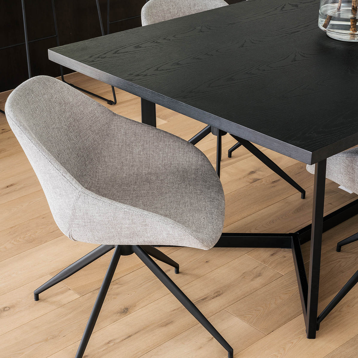 M Co Living Lansel Chair - Modern Accent Chair for Living Room, Bedroom & Office - Comfortable Upholstered Lounge Chair with Wooden Legs - Perfect for Relaxing, Reading & Decorating Your Home