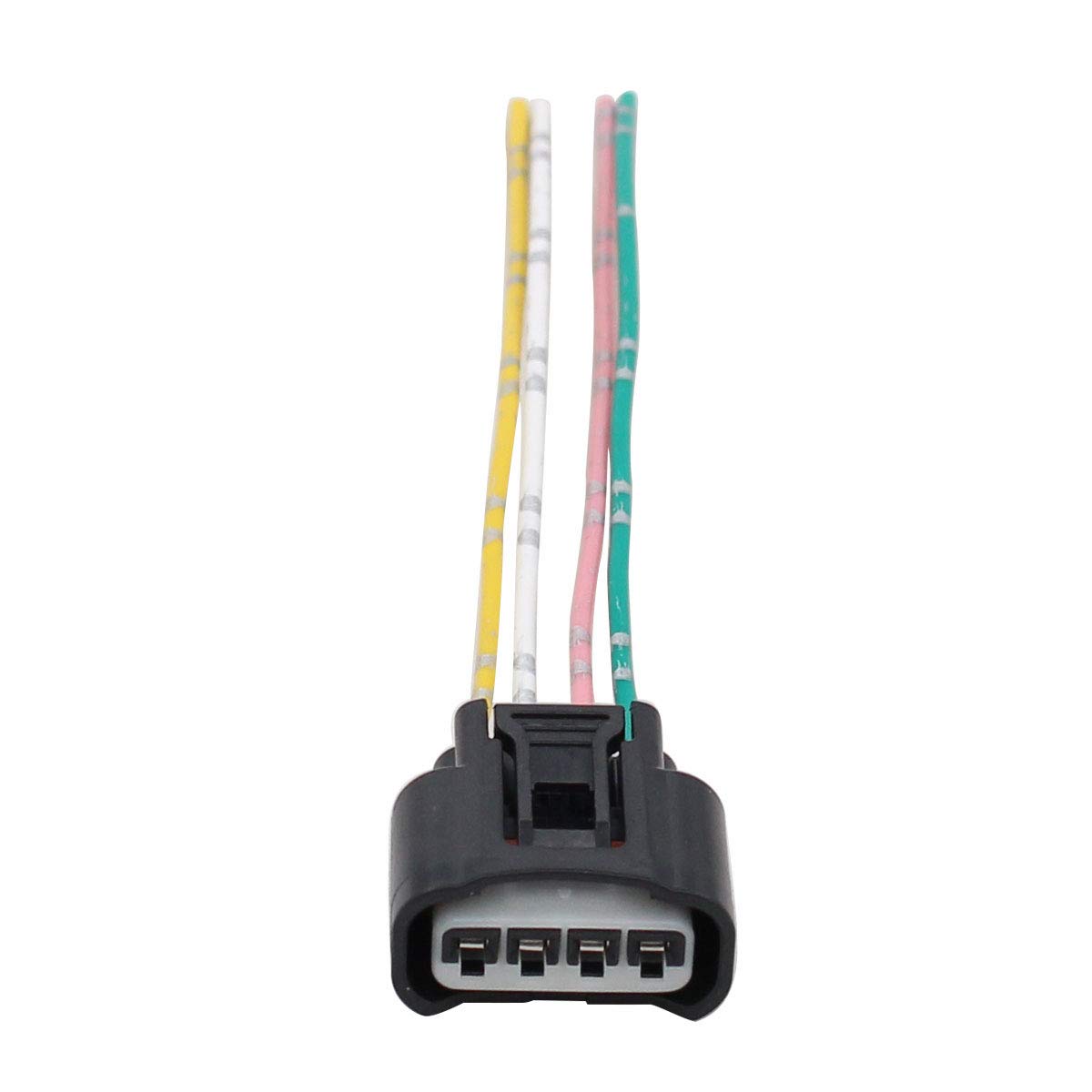 NewYall 6-Pack Ignition Coil Connector Plug Harness Replacement - Compatible with Chevrolet Prizm 2000-2002, Pontiac Vibe 2003-2010, Scion tC 2005-2010, Scion xB 2004-2006 & 2008-2015, Lexus & Toyota 1998-2017 - Perfect for Engine Tune-Ups & Performance Upgrades