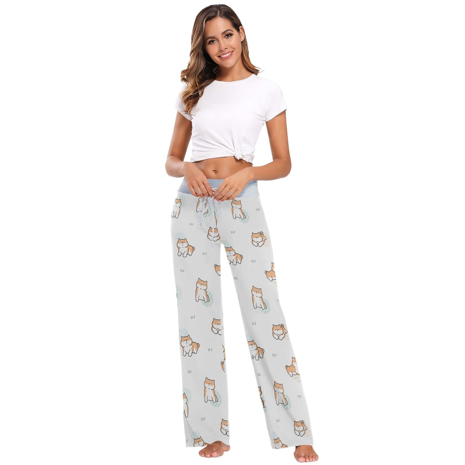 Aflyko Women's Cute Pajama Pants - Soft Sleepwear Lounge Pants for Women - Perfect for Sleeping, Lounging & Relaxing at Home