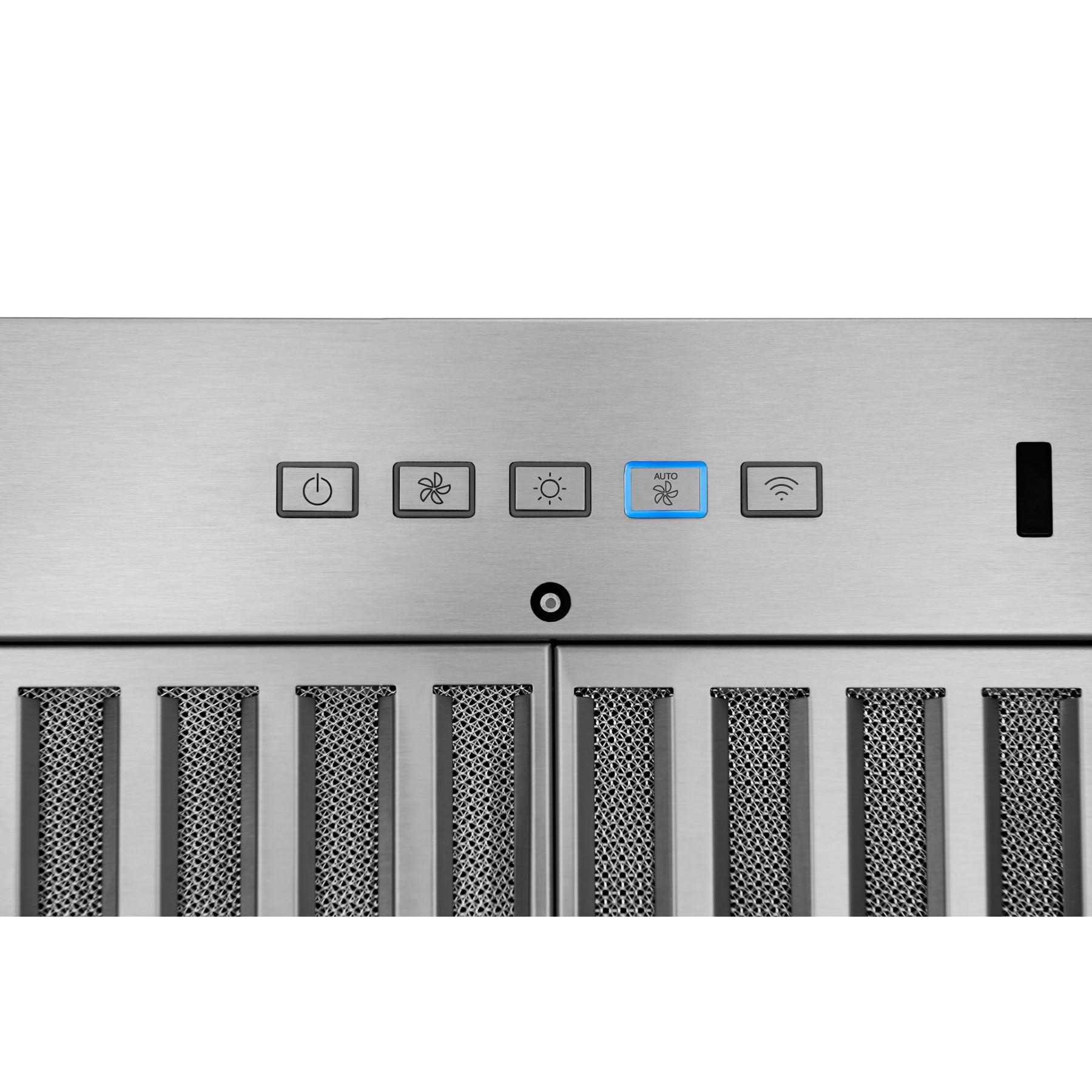 Best 24 Inch Stainless Steel Range Hood Insert with Smartsense® Technology - HBN1246SS (HBN1 Series) - Perfect for Modern Kitchens & Cooking Enthusiasts