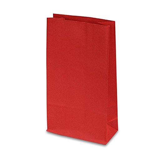 500 Pack Red SOS Paper Bags with 6