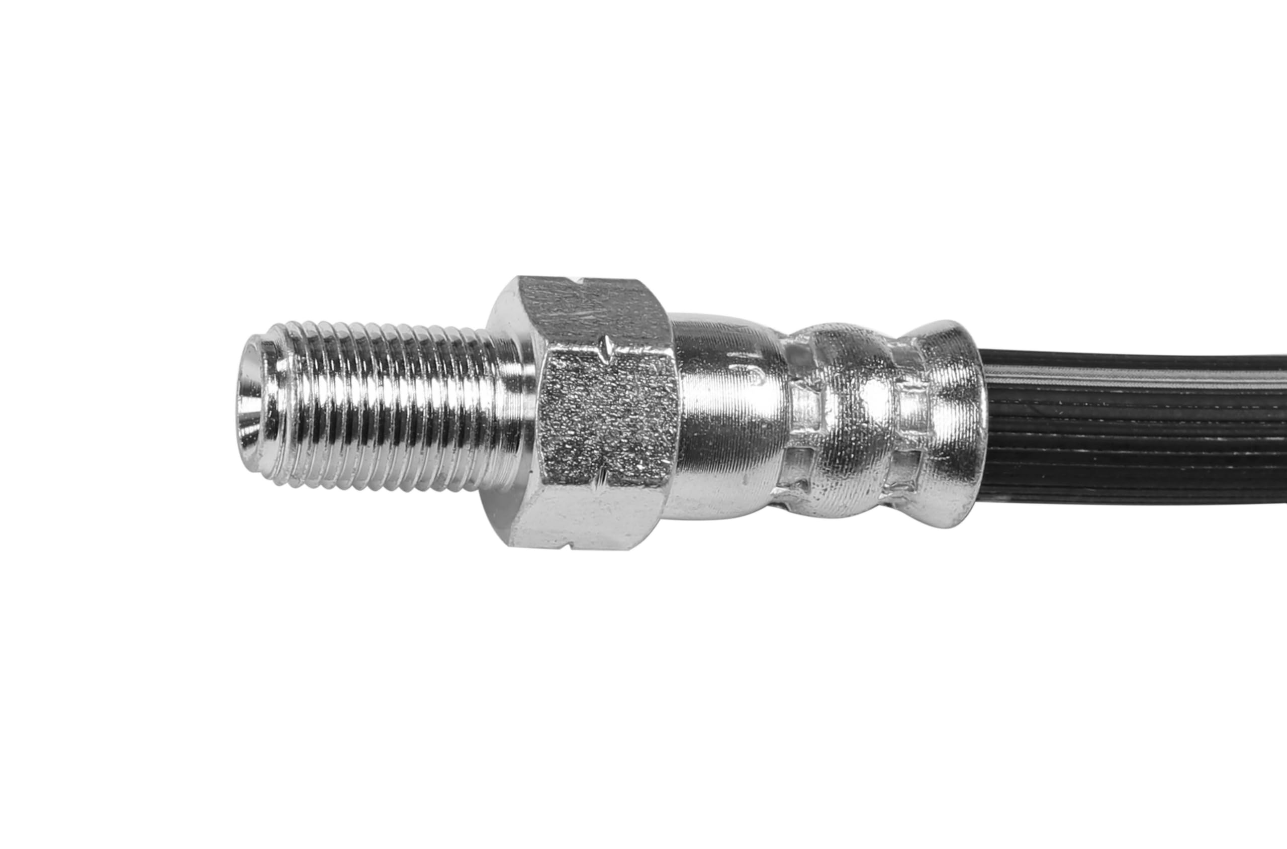 Sunsong 2203346 Brake Hydraulic Hose - High Performance Replacement Hose for Cars, Trucks & SUVs - Durable DOT Approved Brake Line for Safe Stopping Power - Ideal for Off-Roading, Towing & Daily Commuting