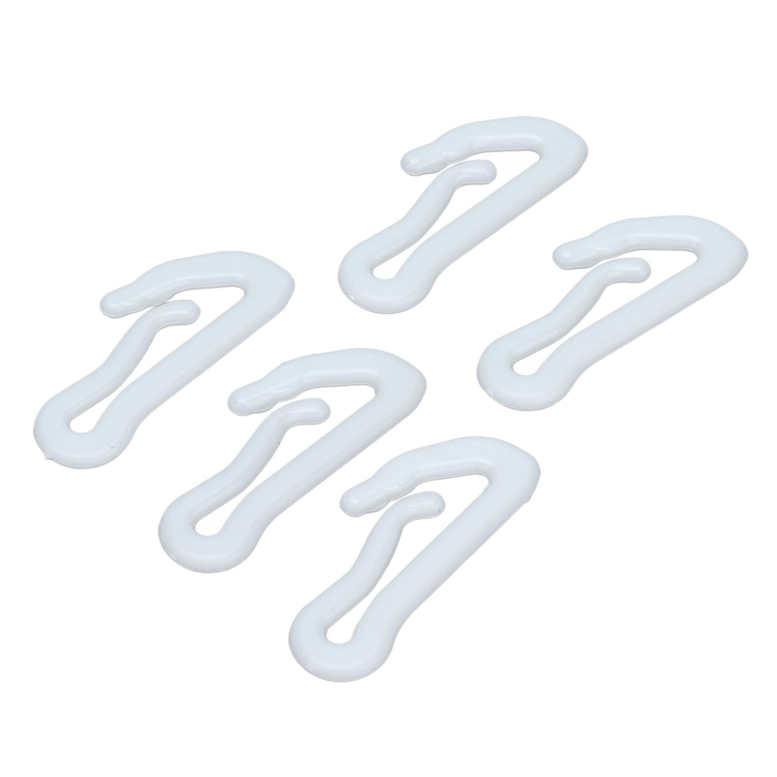 Durable Greenhouse Plastic Hooks - Heavy Duty Greenhouse Fixed Lashing Hooks for Agricultural Use | Perfect for Securing Greenhouse Covers, Shade Cloths & Plant Support Systems