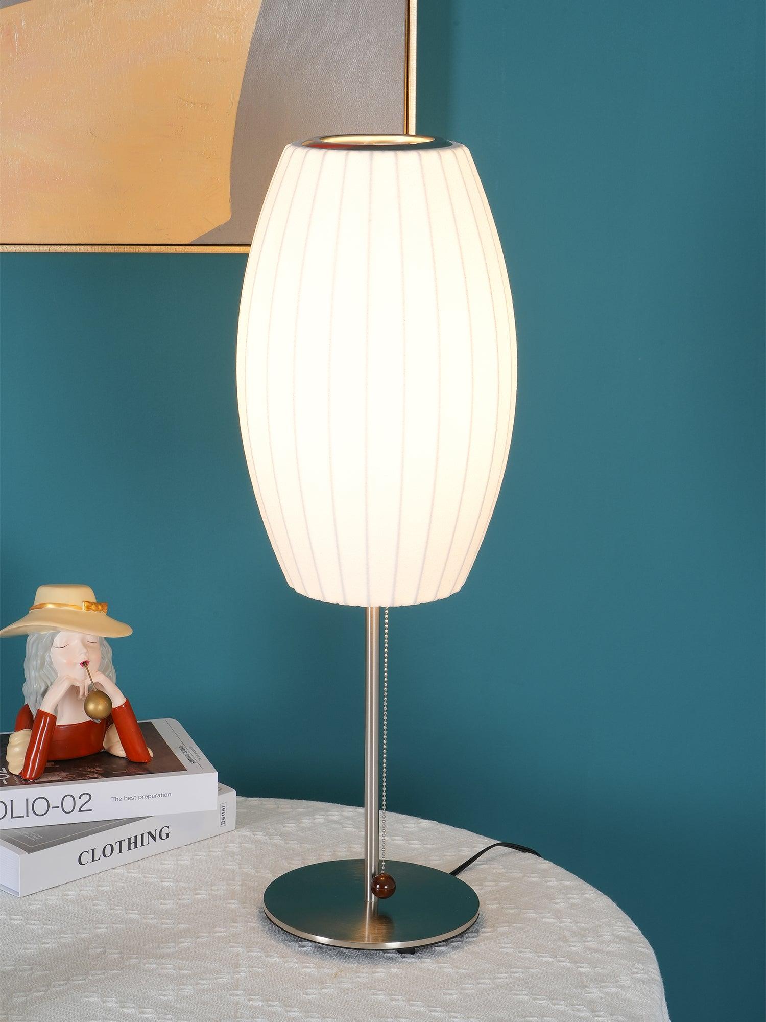 Nelson Table Lamp - Mid Century Modern LED Desk Lamp for Home & Office - Perfect for Living Room, Bedroom, or Study Lighting