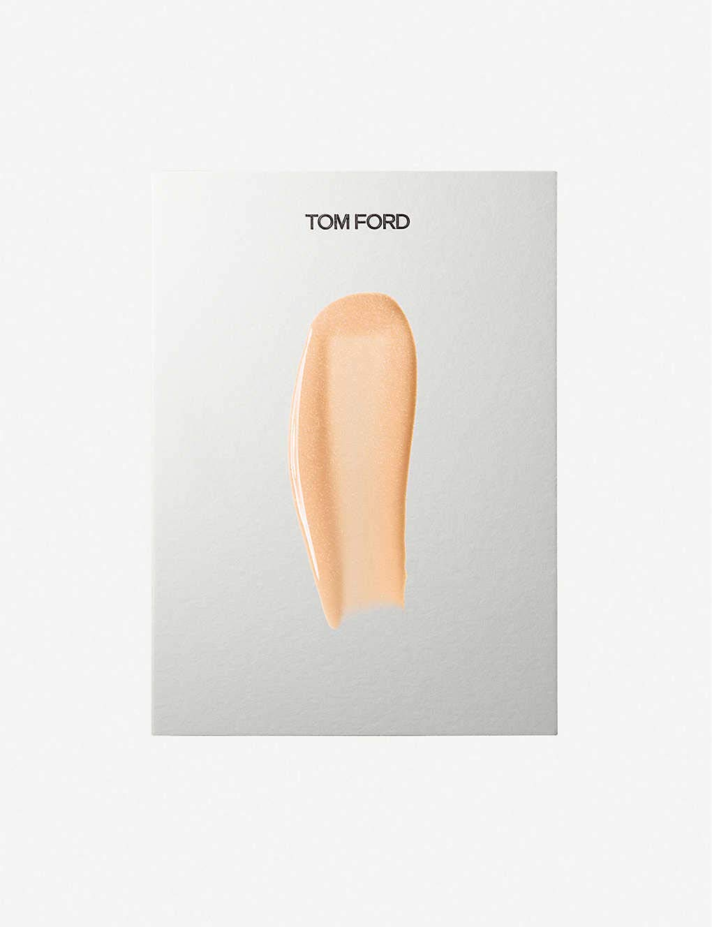 TOM FORD Gloss Luxe Crystalline - Sheer Light Nude Lip Gloss with Pearl Shimmer | Perfect for Everyday Wear & Special Occasions
