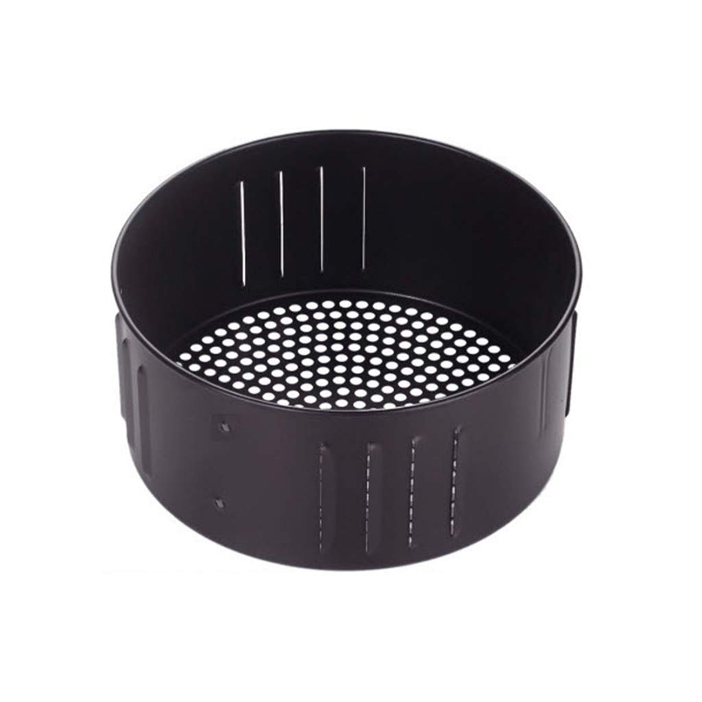 2.6L & 3.5L Non-Stick Air Fryer Basket - Oil Drain Pan for Healthy Cooking | Perfect for Baking, Frying, Roasting | Compatible with Most Air Fryers (Great for Chicken Wings, French Fries, Vegetables)
