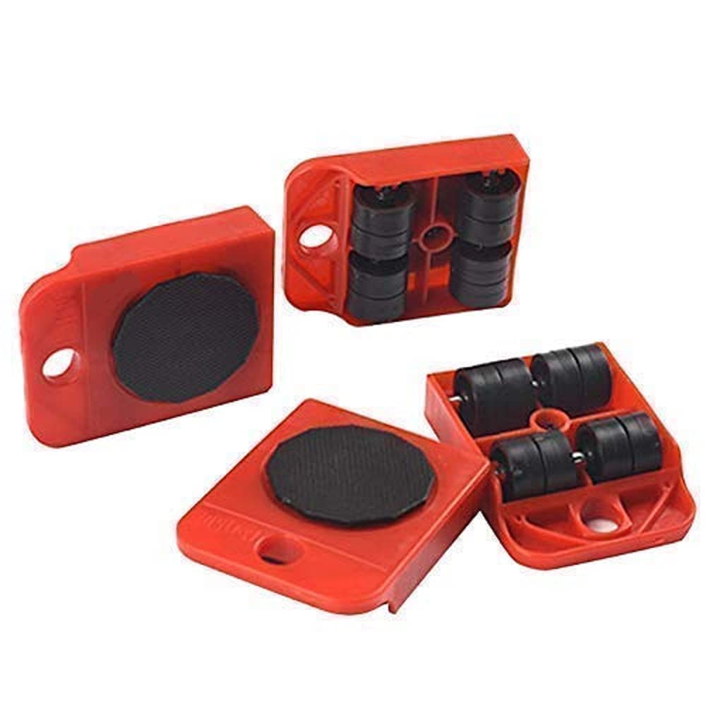 Dealsure Heavy Duty Furniture Mover Set - 360° Rotatable Pads & Wheels for Smooth Furniture Moving - Redesign Living Space | Perfect for Home Renovation, Room Rearranging & Office Relocation