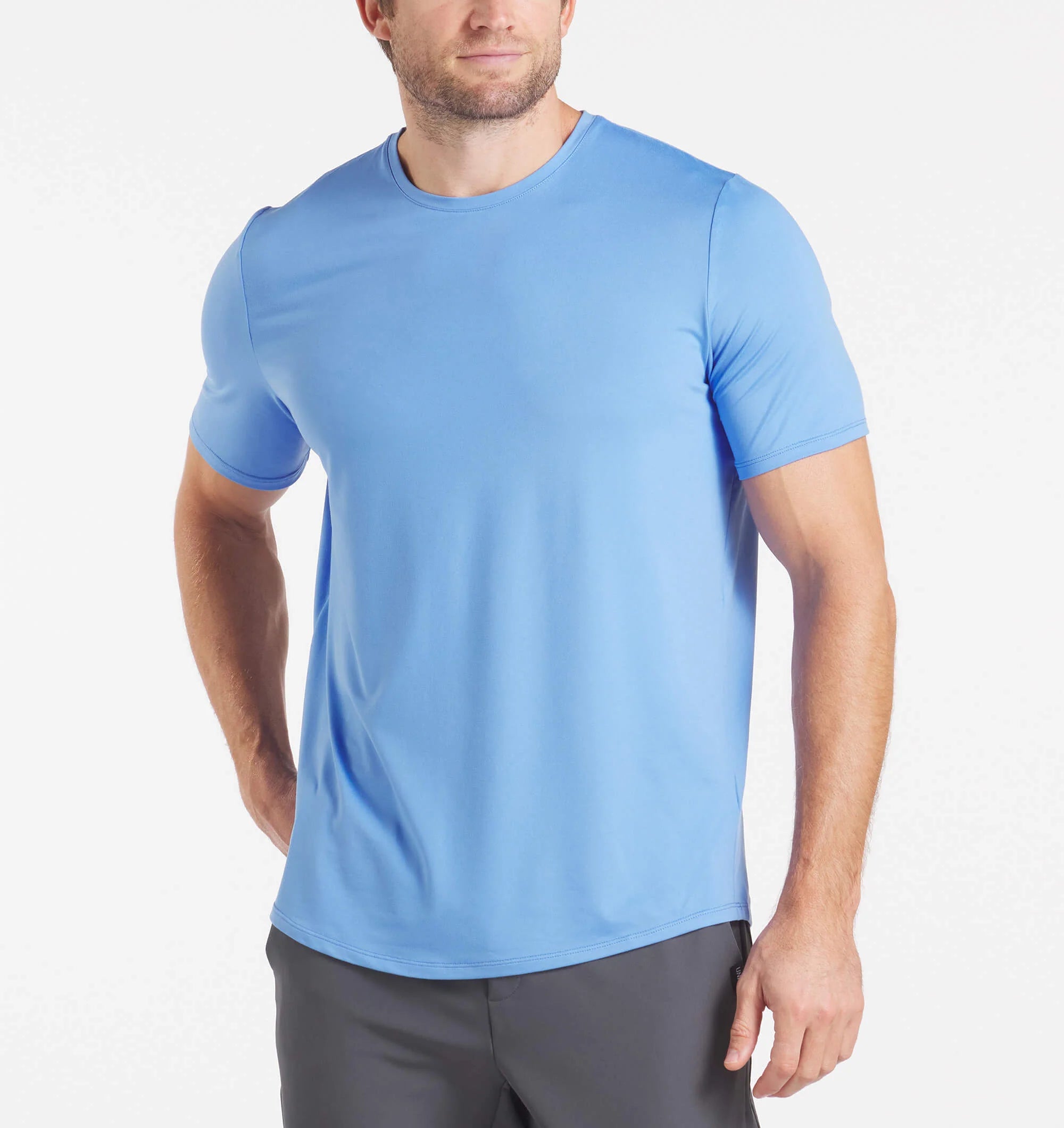 Men's Ultra Soft Comfortable T-Shirt - Perennial Blue | Breathable & Lightweight Cotton Tee for Casual Wear, Gym, and Everyday Outfits