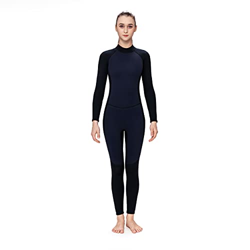 3mm black women fullsuit
