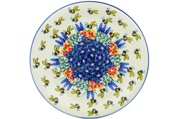 10-Piece Bee Fun Dinner Plate Set - Cute Honeycomb Design for Family Dining, Parties & Picnics - Durable Ceramic Plates for Everyday Use & Special Occasions