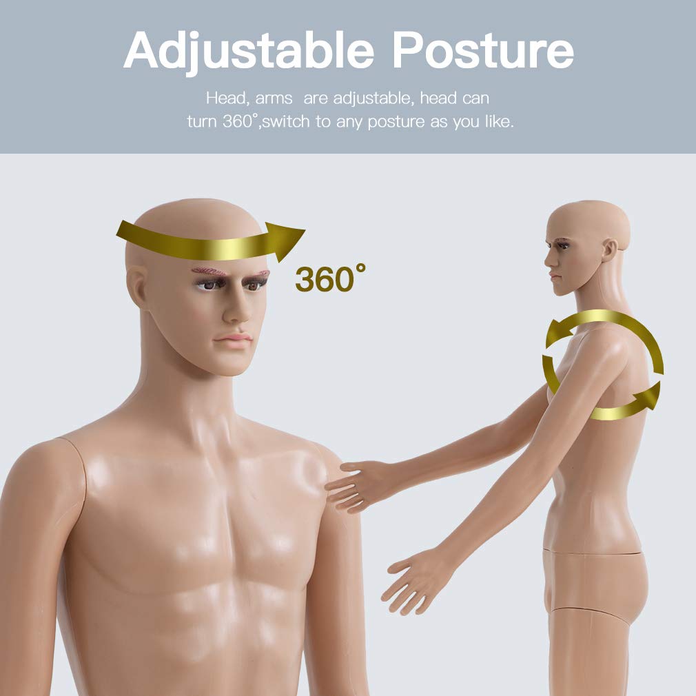 Men's Adjustable Sewing Mannequin - 73