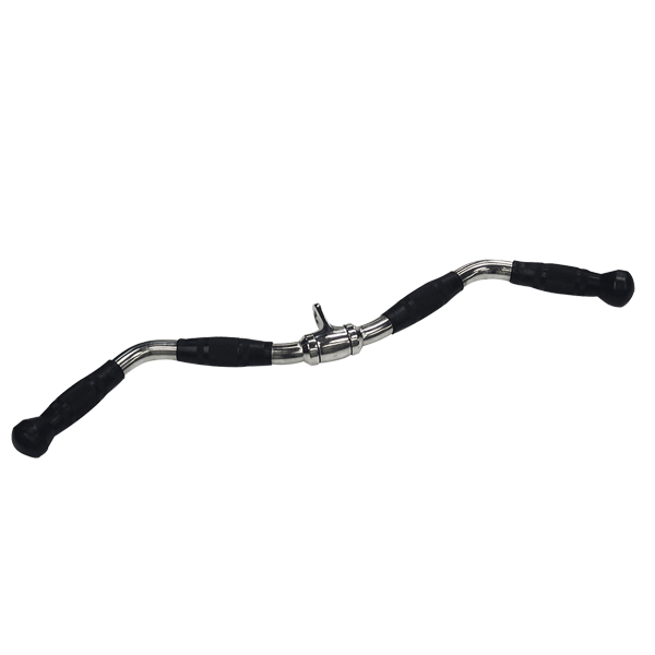 Body Solid Pro Grip Revolving Curl Bar - Heavy Duty Olympic Barbell for Bicep & Tricep Workouts - Perfect for Home Gym & Strength Training
