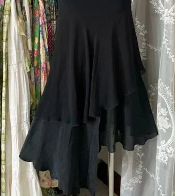 Elegant Ruffle Black A-Line Prom Dress J6383 - Formal Evening Gown for Homecoming, Wedding, Party & Special Occasions