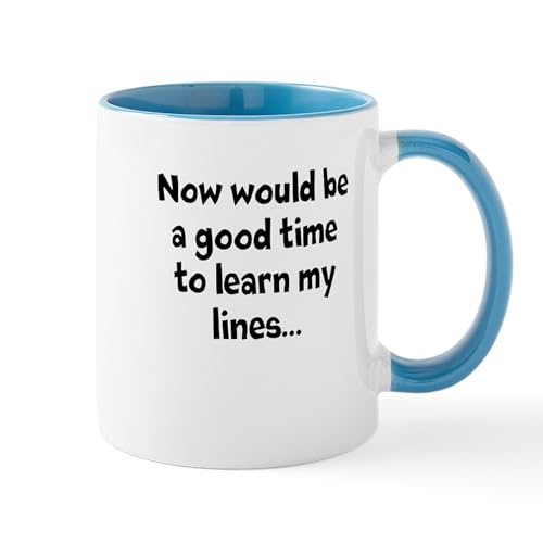 White/Blue Inside - Learn My Lines Mug