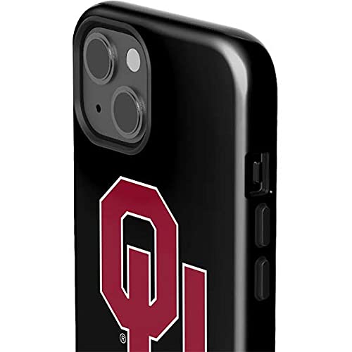 Skinit Impact Phone Case for iPhone 13 - Officially Licensed University of Oklahoma Sooners Black Design | Durable Protection for Everyday Use, School & Game Day