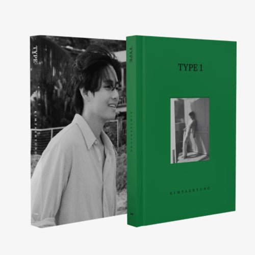 BTS V (Kim Taehyung) TYPE 1 Photobook - Official K-POP Merchandise, Collectible Photo Album for ARMY Fans | Perfect for K-POP Collections, Birthday Gifts, and BTS Memorabilia Display
