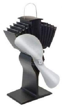Shop Chimney Ecofan Airmax with Nickel Blade - Efficient Wood Stove Fan for Home Heating | Perfect for Fireplace, Cabin & Energy Savings