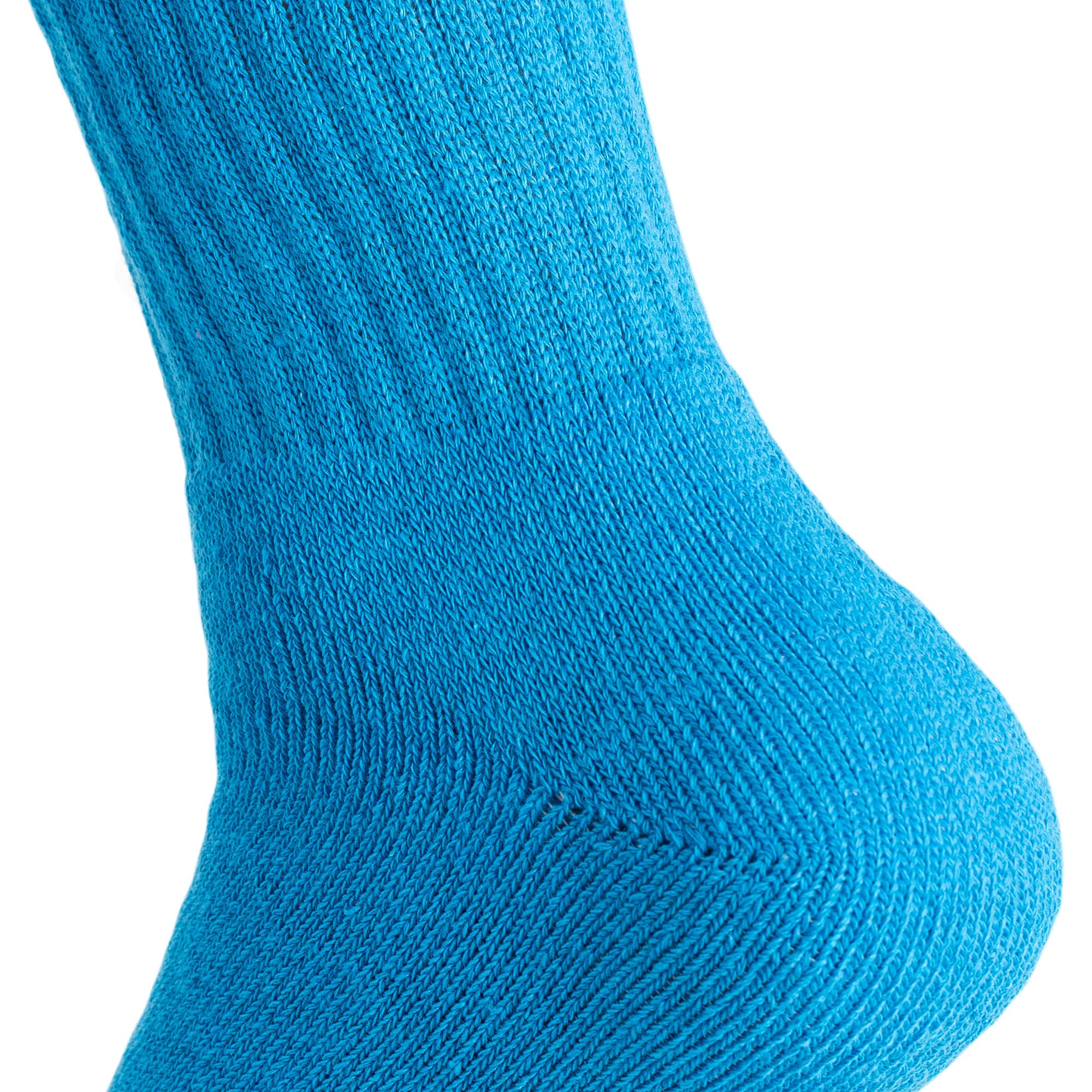 American Made Solid Cotton Cushion Crew Socks for Men - Breathable Athletic Sport Socks for Running, Gym & Everyday Comfort