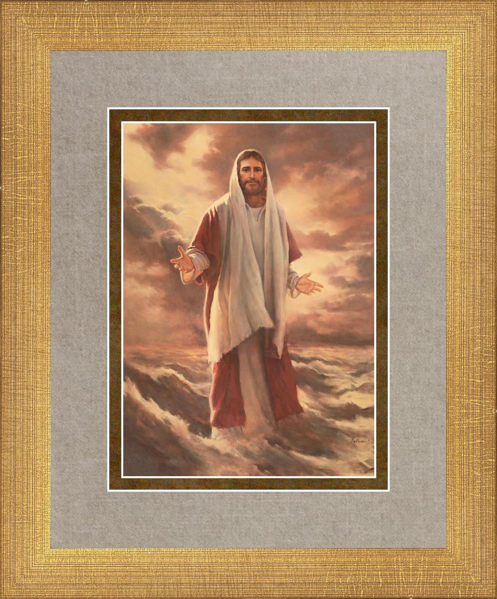 Fear Not, It is I - Religious Wall Art Decor for Home & Church - Perfect for Christian Gifts & Inspirational Decorations