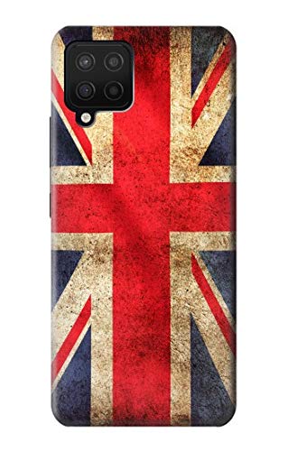 British UK Vintage Flag Phone Case for Samsung Galaxy A12 - Stylish Protective Cover with Union Jack Design | Perfect for Travel, Daily Use & Patriotic Gift Giving
