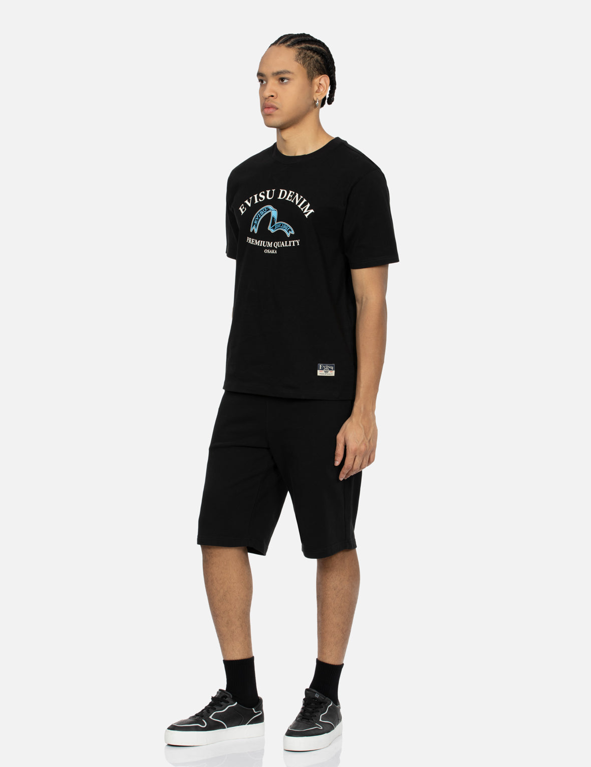 Stylish Ribbon Seagull & Logo Print Regular Fit T-Shirt for Men - Casual Comfort Wear for Beach Outings & Summer Fashion