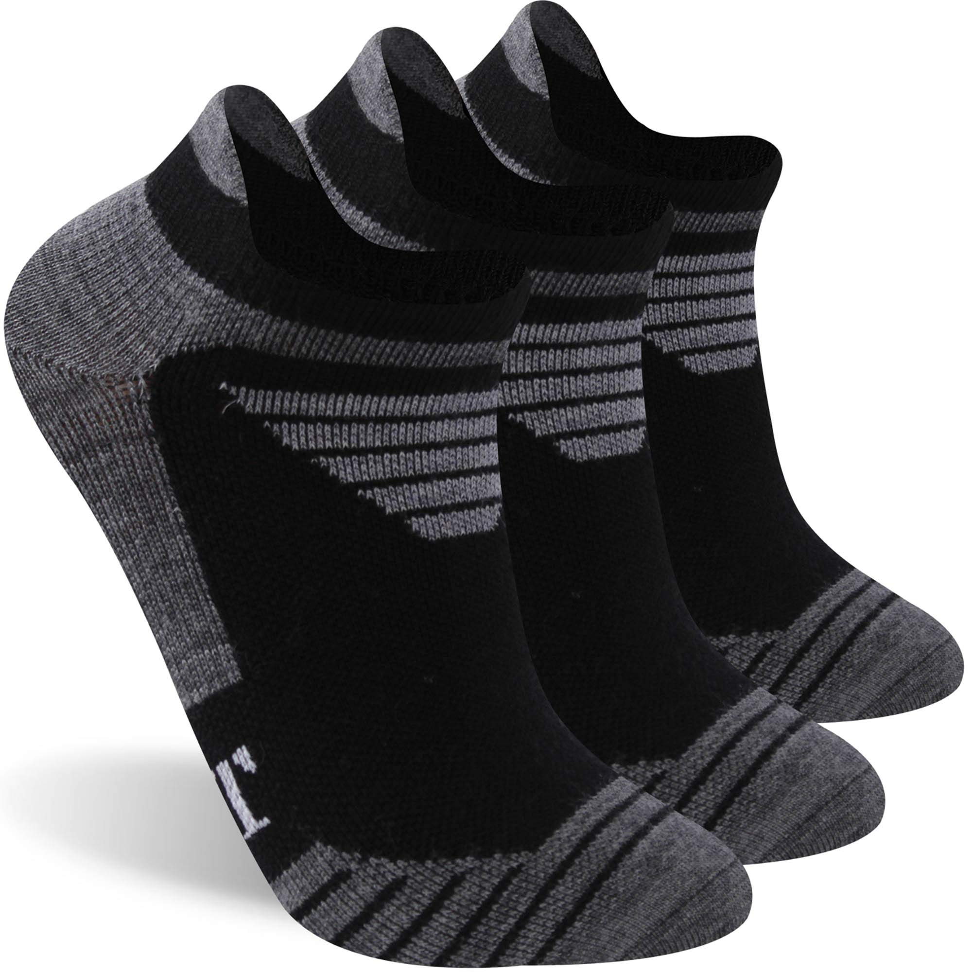 RTZAT 90% Merino Wool Running Socks - Lightweight Athletic Ankle Socks for Men & Women - Perfect for Tennis & Golf