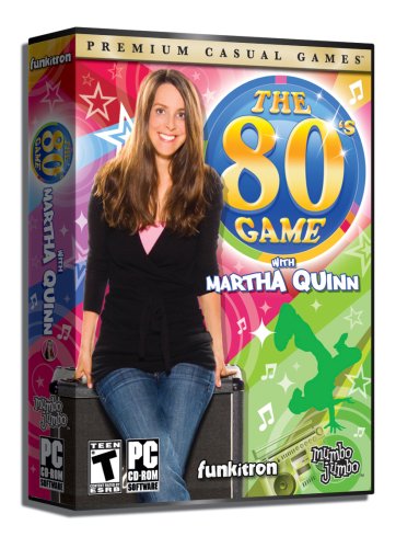 Retro 80's Trivia Game with Martha Quinn - Fun Nostalgic Party Game for Adults & Family Game Night