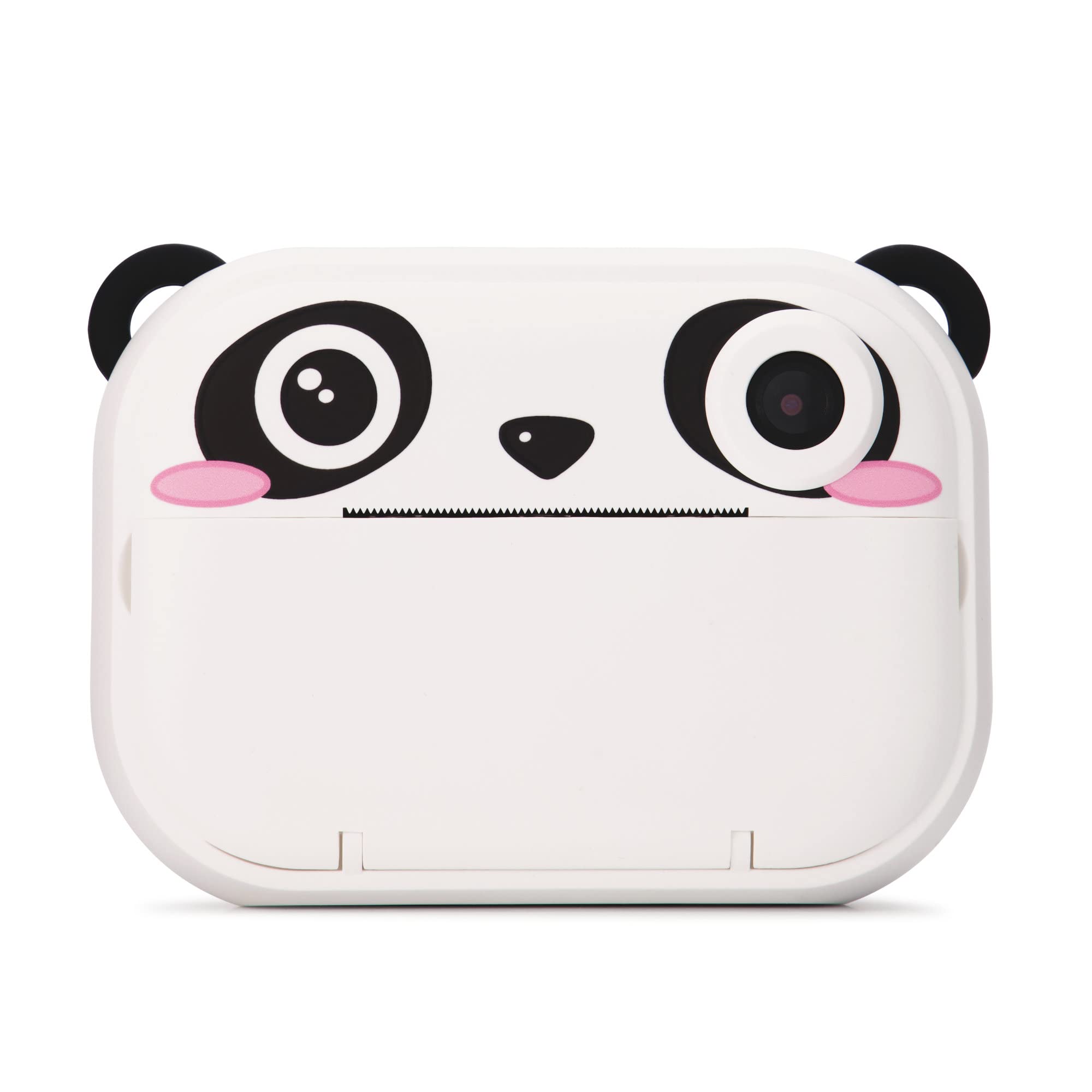 Kidamento Digital Camera for Kids with Silicone Case - Panda Model P Koko & 2 Print Refill Sets - Waterproof Shockproof Camera Bag for Children's Outdoor Adventures, Travel & Birthday Gifts