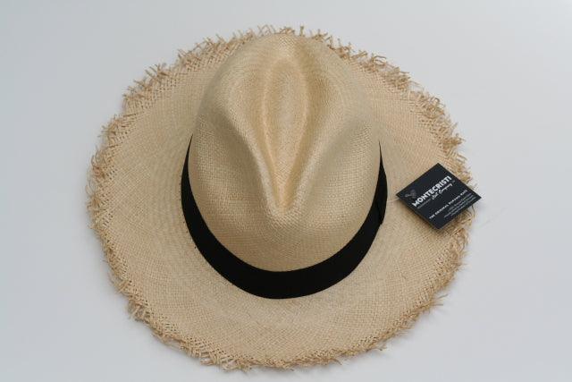 Premium Panama Hat for Men & Women - Breathable Straw Fedora with Classic Frayed Brim - Perfect for Beach, Summer Outfits & Outdoor Adventures