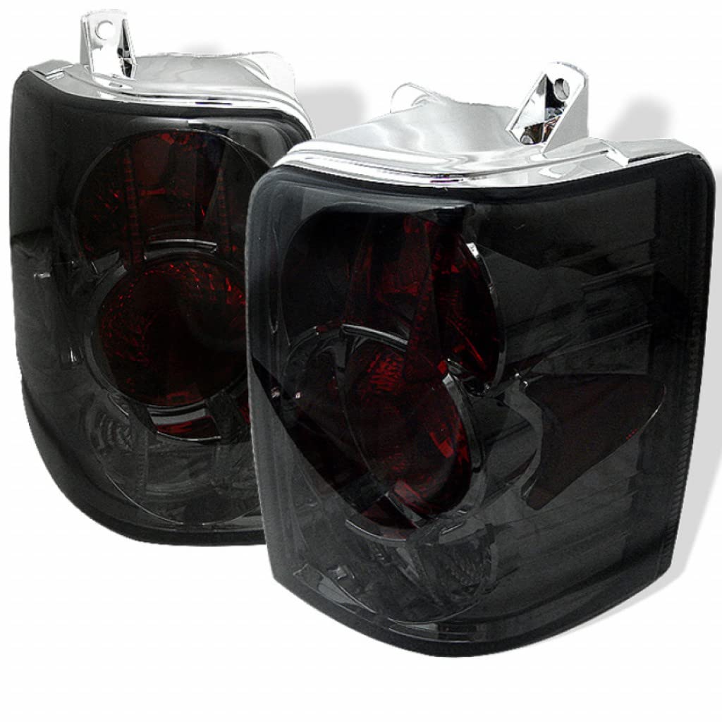 Jeep Grand Cherokee 1993-1998 Euro Style Smoke Tail Lights Pair - Spyder 5005618 | Upgrade for Night Driving & Enhanced Style
