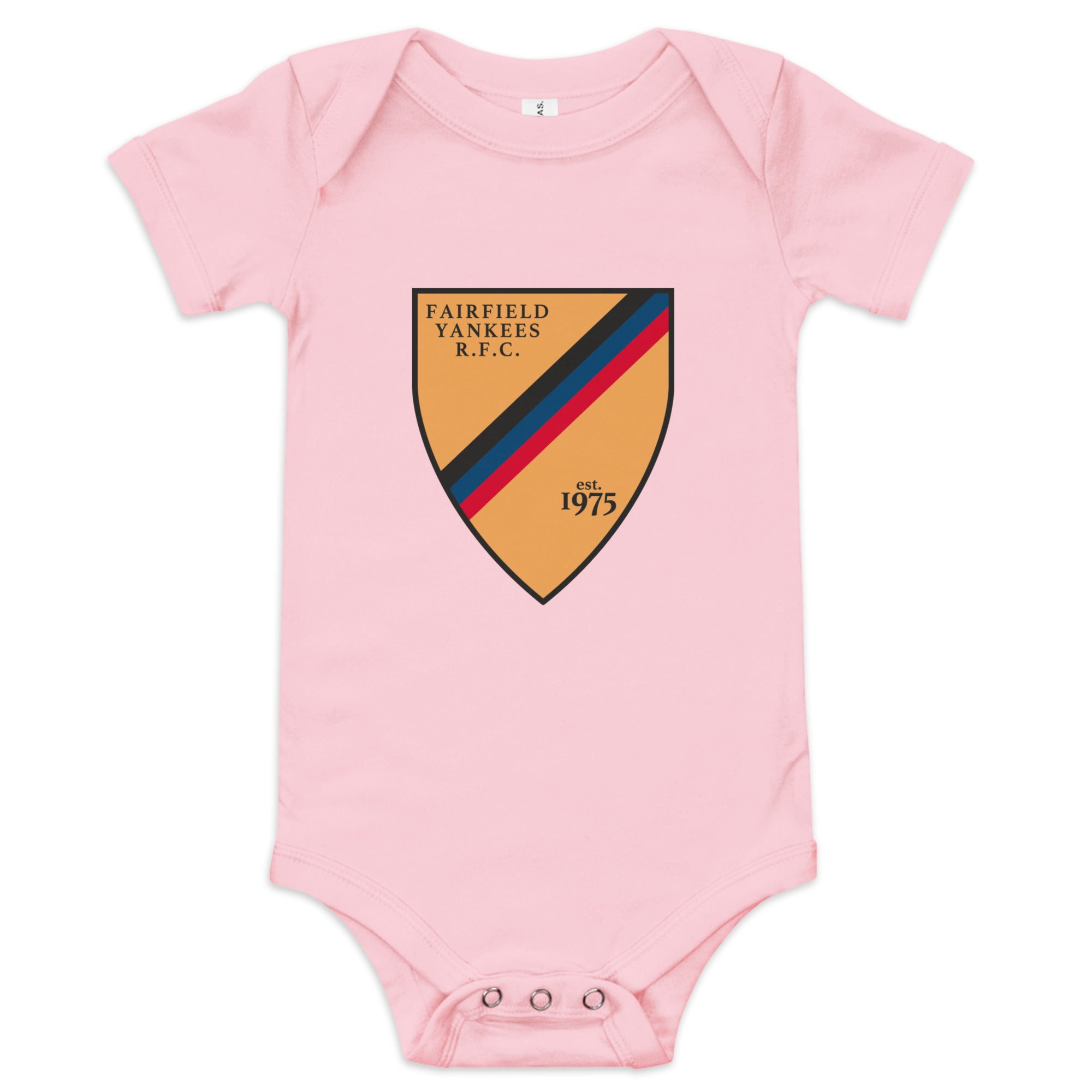 Fairfield Yankees RFC Baby Onesie - Soft Cotton Infant Bodysuit for Boys & Girls - Perfect for Game Day, Family Outings & Photo Shoots