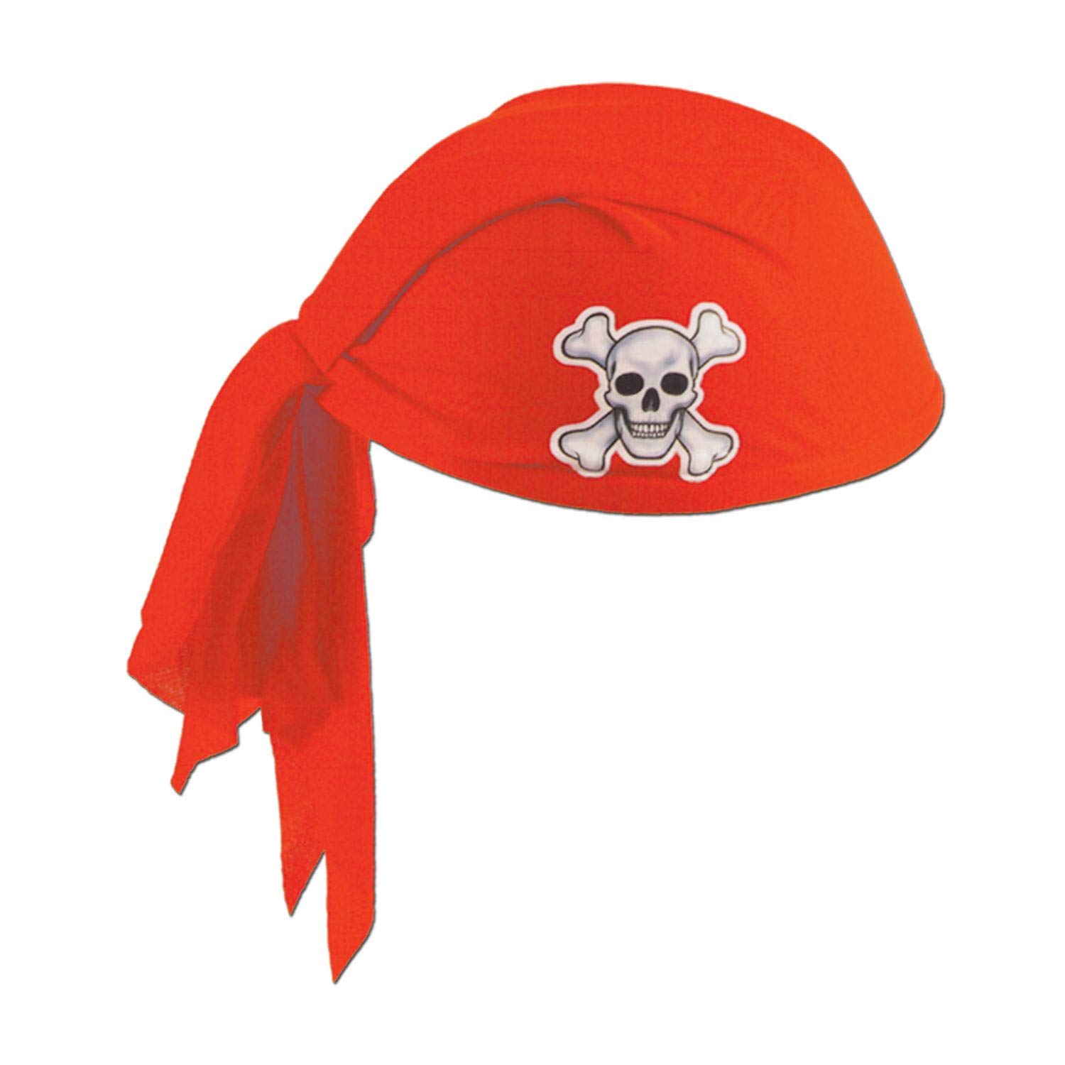 Beistle Pirate Scarf Hats for Adults - Costume Party Accessory