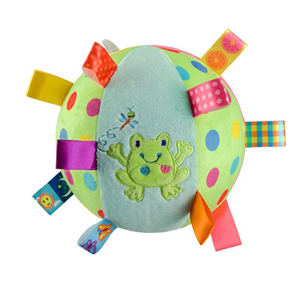 6 Inch Plush Stuffed Animal Multi-Sensory Toy for Kids & Adults - Soft Stress Relief, Anxiety Soother & Calming Fidget Toy - Perfect for Bedtime, Relaxation, ADHD & Autism Therapy - Calm Down Companion Peaceful Ball