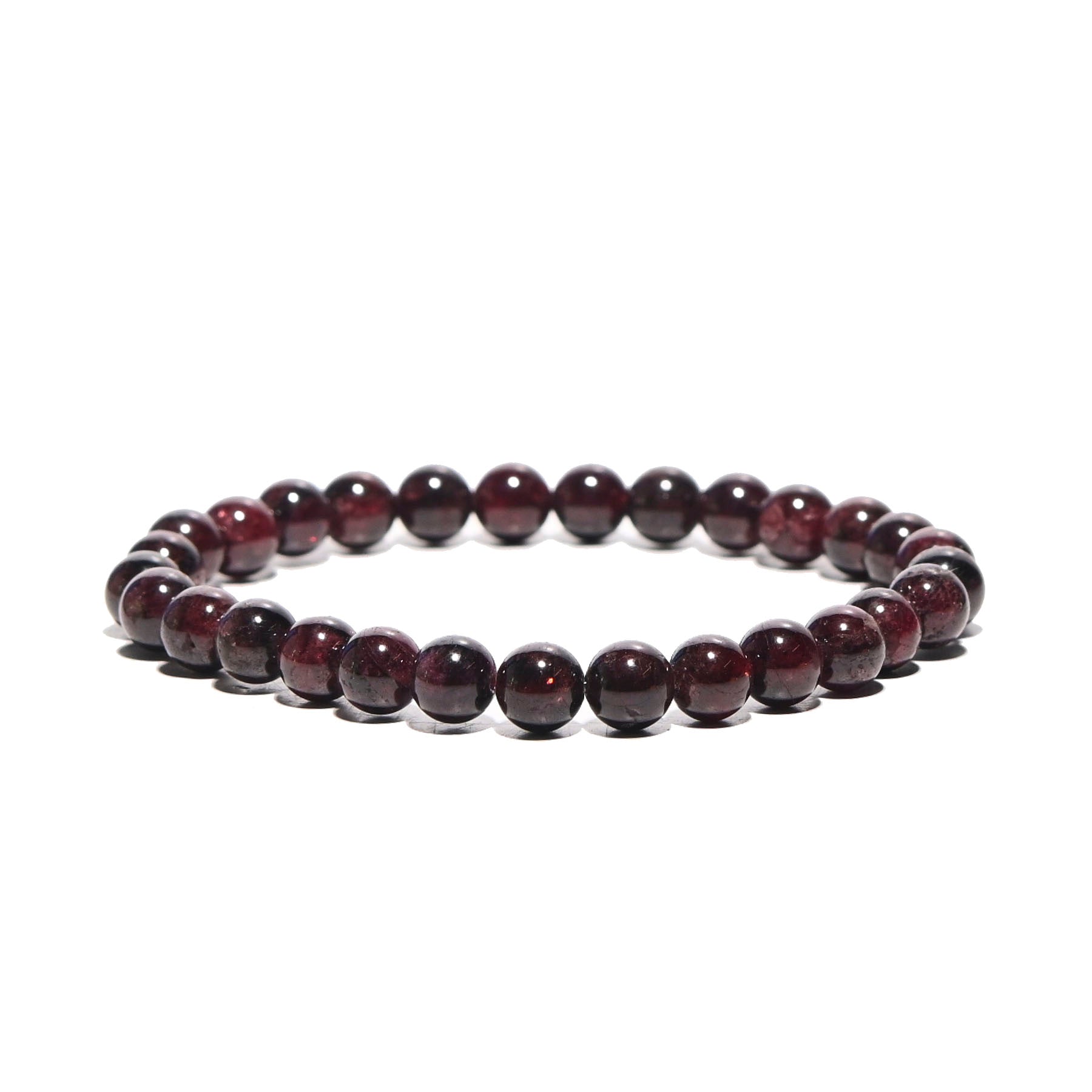 Garnet Bracelet for Women - Genuine Natural Stone Jewelry for Passion & Energy | Perfect for Valentine's Day Gifts, Anniversary Presents & Spiritual Healing