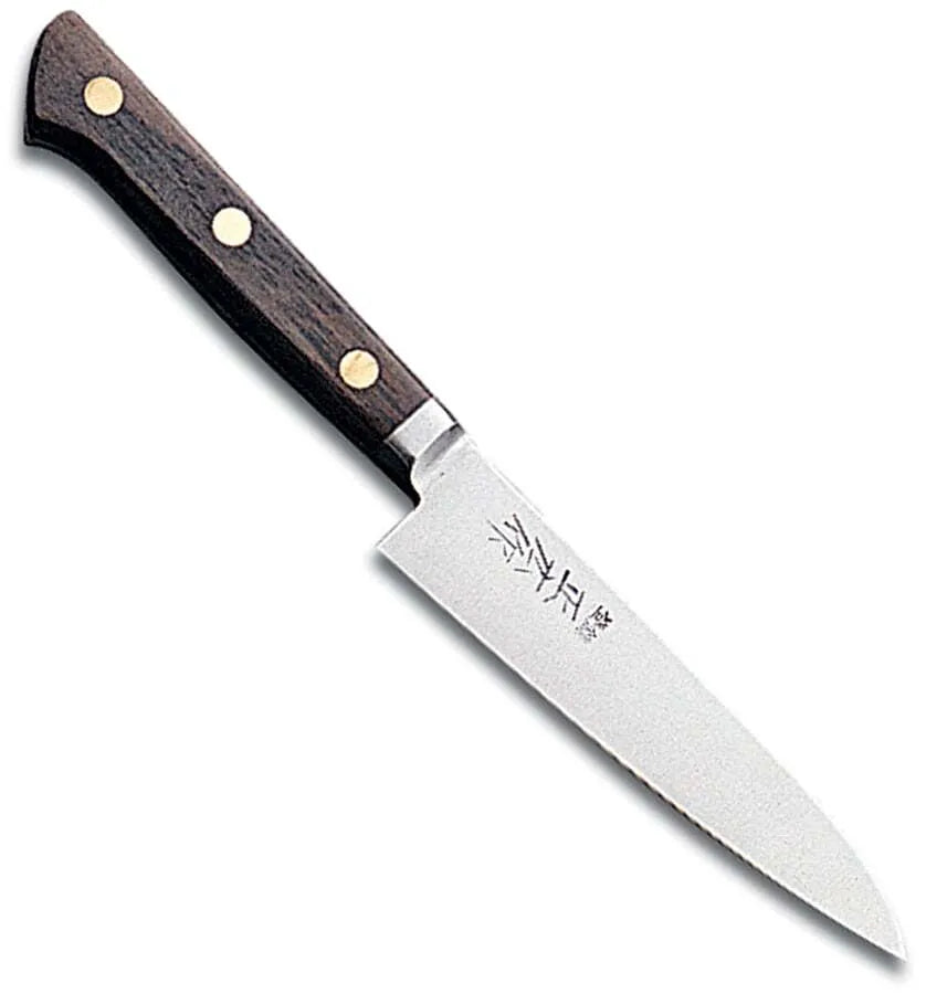 Masahiro 4.75 Inch Paring Knife - Premium Japanese Stainless Steel Kitchen Knife for Peeling, Slicing, and Precision Cutting | Perfect for Fruits, Vegetables, and Detailed Culinary Work