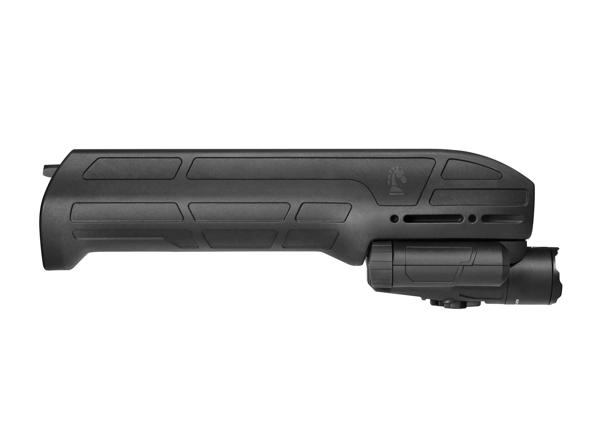 Tactical Shotgun Light - 300 Lumen LED Weapon Light with AA Batteries, Compatible with Remington 870 & Other Shotguns - Perfect for Home Defense, Hunting & Night Shooting