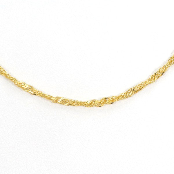 24K Yellow Gold Necklace for Women - Elegant & Durable 18K Gold Plated Chain Necklace Jewelry Gift for Her (Perfect for Weddings, Anniversaries & Special Occasions)