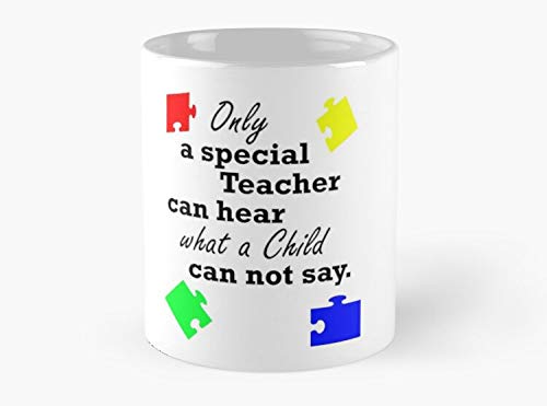 Autism Awareness Gifts for Women, Mom, Parent & Teacher - 11 oz Premium Ceramic Coffee Mug - Special Education Support & Autism Month Merch - Unique Printed Gift Ideas for Teachers, Caregivers & Advocates - Perfect for Classrooms, Therapy Sessions & Daily Inspiration