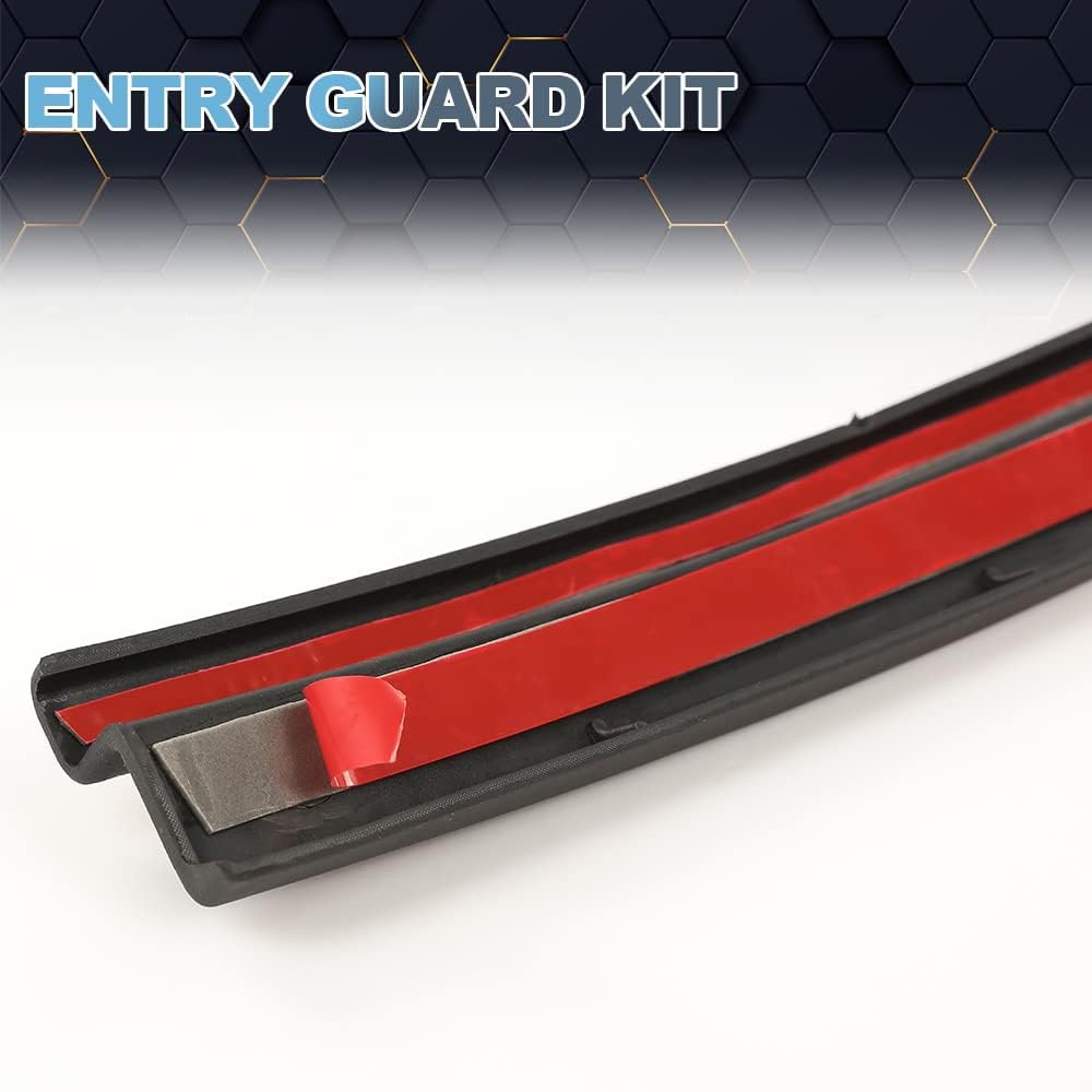 PIT66 Heavy Duty All Terrain Entry Guard Kit for Jeep Wrangler TJ (1997-2006) & LJ (2003-2006) Models - Off-Road Protection & Step Assist for Rugged Adventures