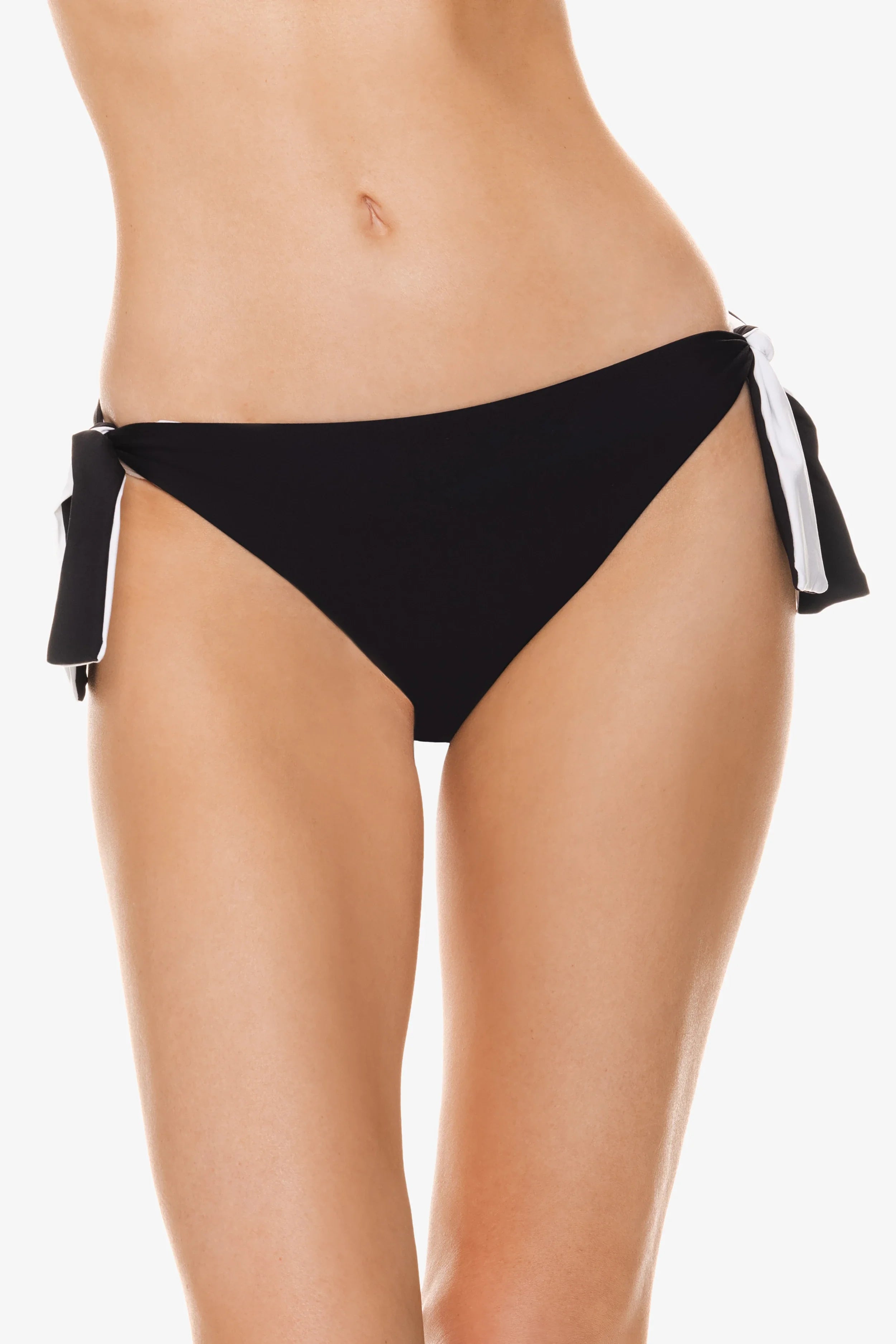 Reversible Tie Hipster Underwear - Black & White - Comfortable & Sexy for Everyday Wear or Special Occasions
