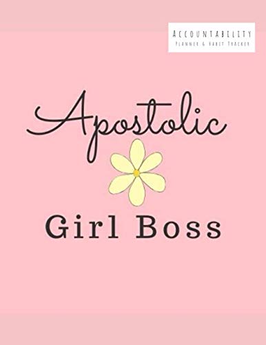 Apostolic Girl Boss Planner - Undated Daily Planner for Personal Growth & Spiritual Wellness with Checklists | Perfect for Goal Setting, Time Management & Christian Women Entrepreneurs