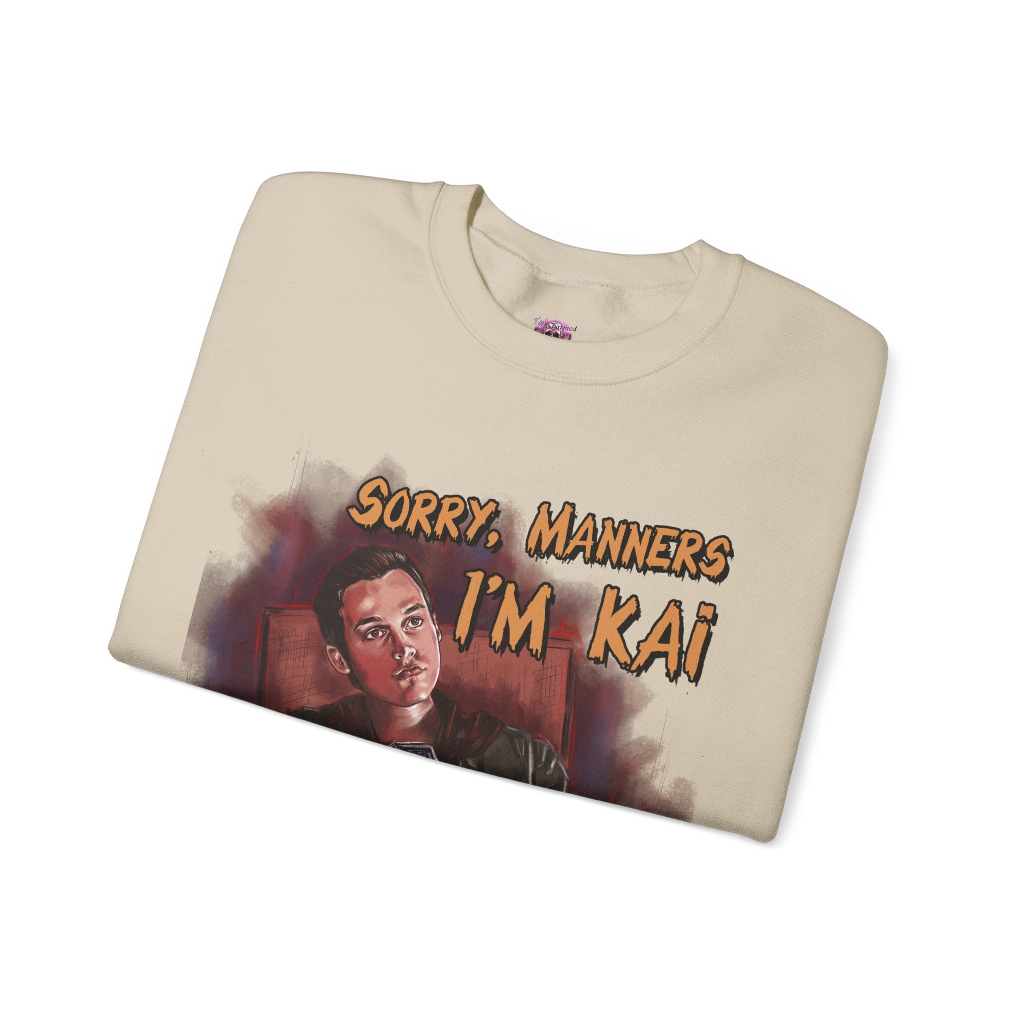 Kai Parker Crewneck Sweatshirt for Men & Women - Soft Cotton Pullover Hoodie for Casual Wear, Street Style & Everyday Comfort
