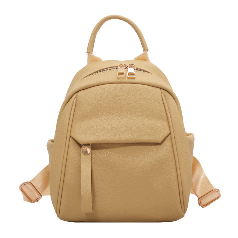Vegan Leather Backpack for Women - Soft Lightweight Small Backpack Purse - Perfect for Travel, Work & School