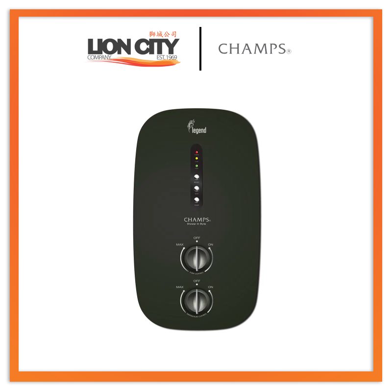 Champs Legend Instant Water Heater - Fast & Energy Efficient Electric Hot Water Dispenser for Home, Office & Travel | Perfect for Coffee, Tea, Cooking & Baby Formula
