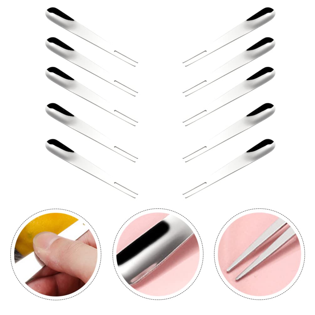 Hemoton 24-Piece Stainless Steel Fruit Forks Set - Dual Purpose Appetizer & Dessert Forks for Cake, Salad, Fruit - Perfect for Home, Restaurant & Party Use